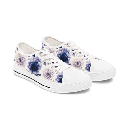 Colorful Women's Low Top Sneaker Floral Travel Sneakers