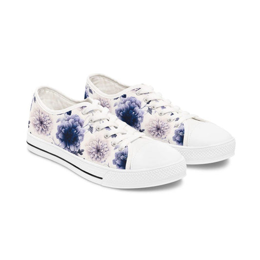 Colorful Women's Low Top Sneaker Floral Travel Sneakers